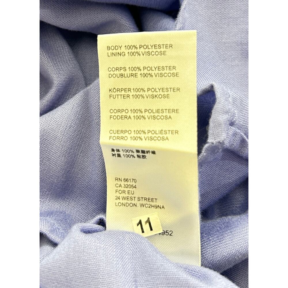 Free People Blue Velvet Tulle Strapless Mini Dress Women’s XS NWT Party - Picture 8 of 12